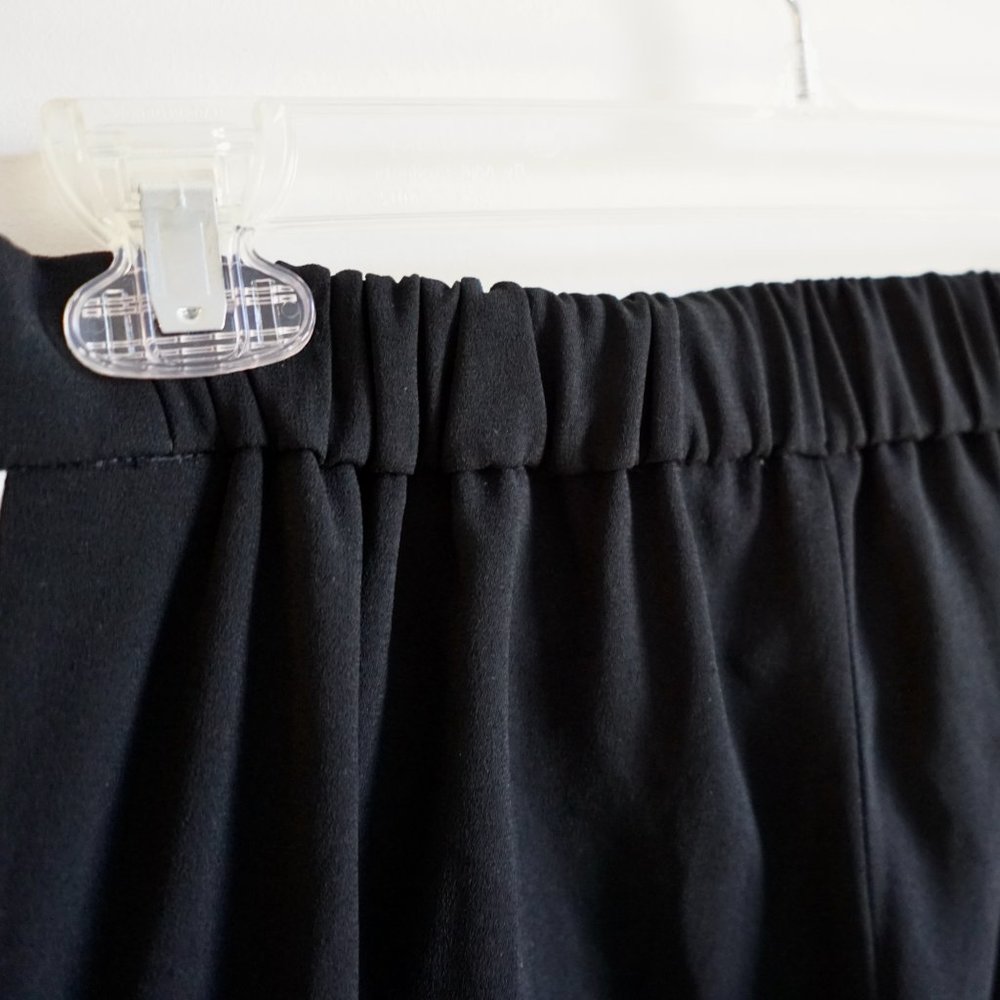 Aritzia Babaton Conan Cropped Pant in Black/White Stripe Size 2 - Picture 10 of 11